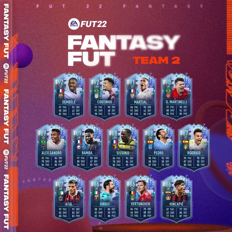 fifa 22 fantasy fut equipo 2