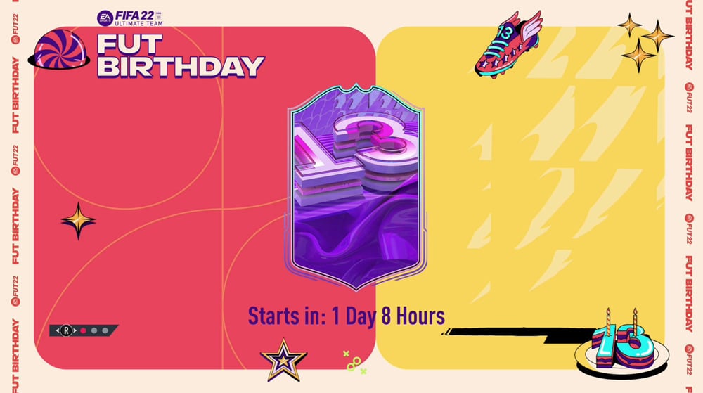 fifa 22 fut birthday primera pantalla de carga