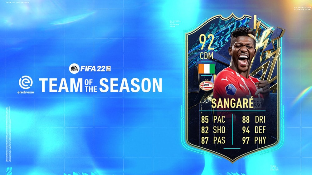 FIFA 22 TOTS Eredivisie Sangaré