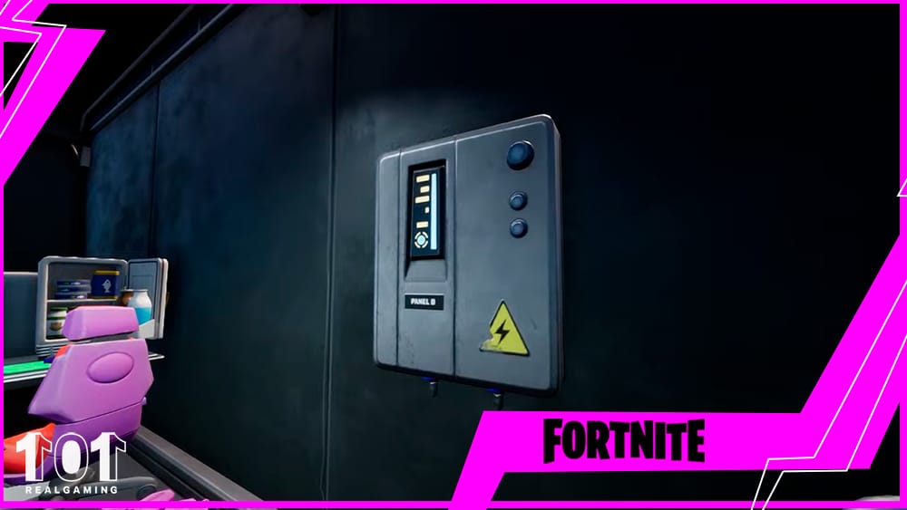 Cómo cortar la energía de los paneles de control dentro de Caverna de Control en la misión de la semana 10 de Resistencia en Fortnite