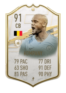 Vincent Kompany IF prediccion ICONOS FUT23