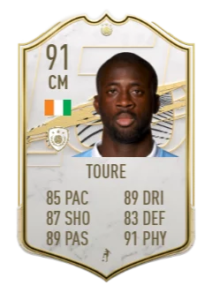 Yaya Toure IF prediccion ICONOS FUT23