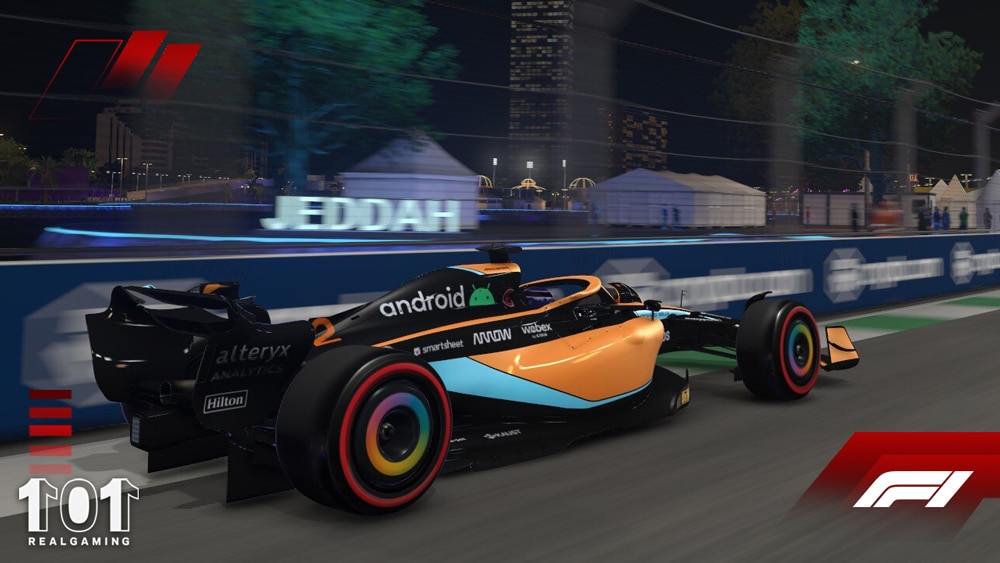 F1 22 Guía de configuración para el Gran Premio de Arabia Saudita Yeda