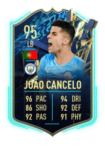 Joao Cancelo IF prediccion TOTS Ultimate FUT22
