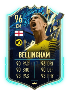 Jude Bellingham IF prediccion TOTS Ultimate FUT22