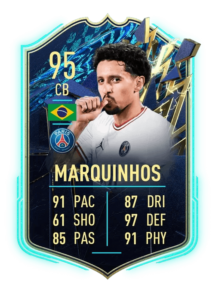 Marquinhos IF prediccion TOTS Ultimate FUT22