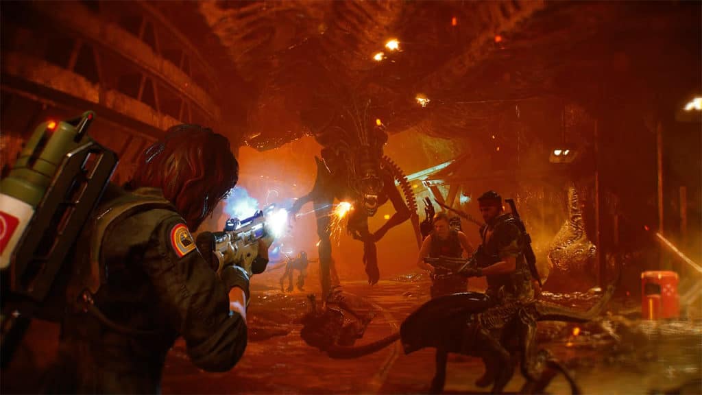 aliens fireteam elite