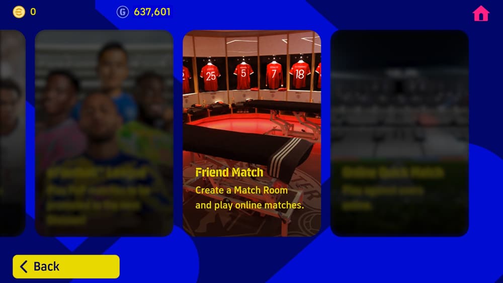 efootball partido de amigos parche 1 1 4