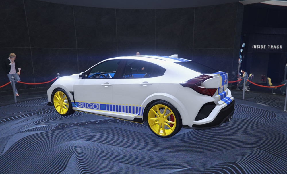gta online vehiculo exbhicion sugoi