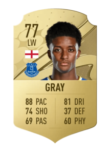 Demarai Gray IF prediccion FUT23