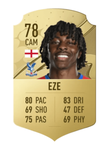 Eberechi Eze IF prediccion FUT23
