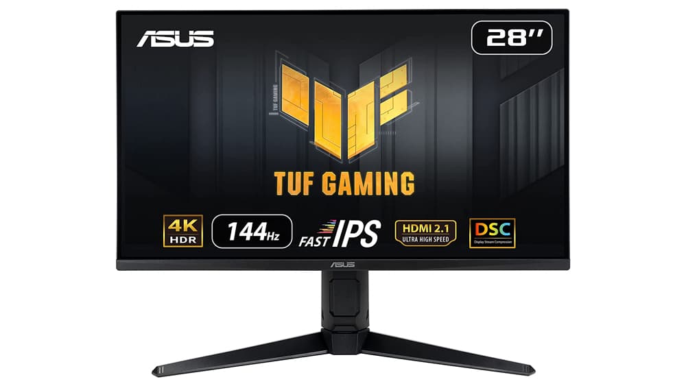 Mejor monitor con HDMI 2 1 para Fortnite Asus TUF Gaming VG28UQL1A