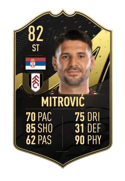 Aleksander Mitrovic FUT23 TOTW2 prediccion