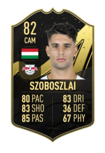 Dominik Szoboszlai FUT23 TOTW2 prediccion