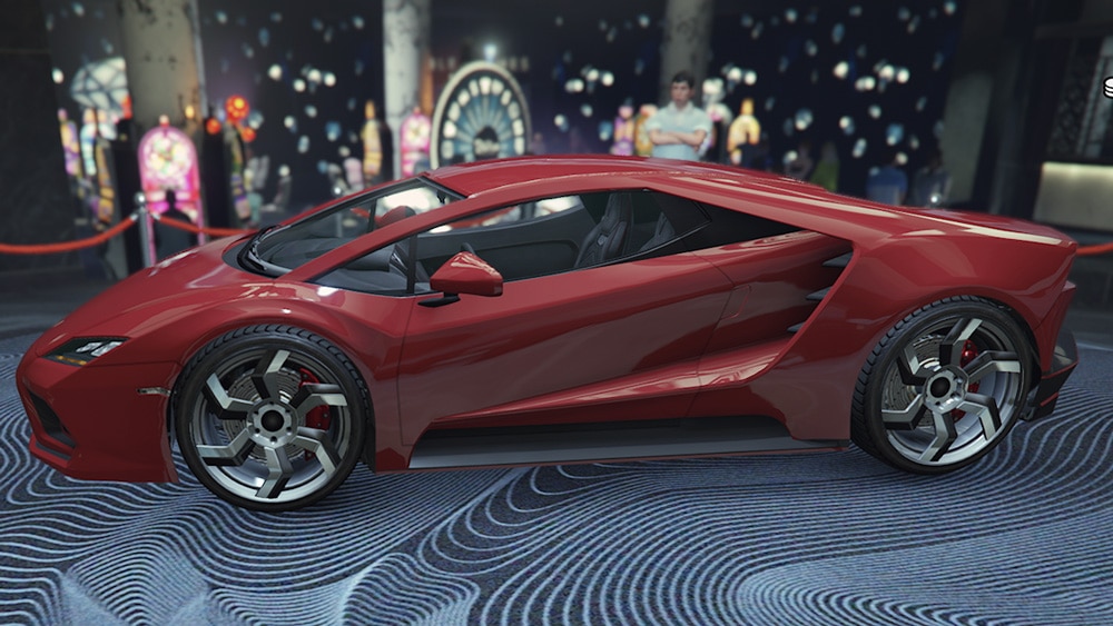 GTA Online Pegassi Tempesta Vehículo Exhibición