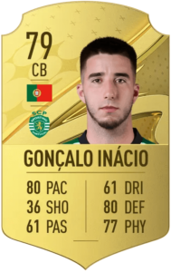 Gonçalo Inacio FUT23 prediccion