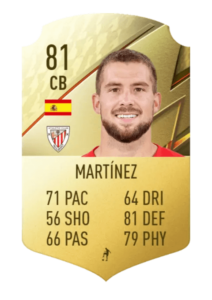 Iñigo Martinez IF prediccion FUT23