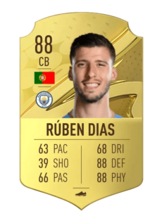 Ruben Dias IF prediccion FUT23