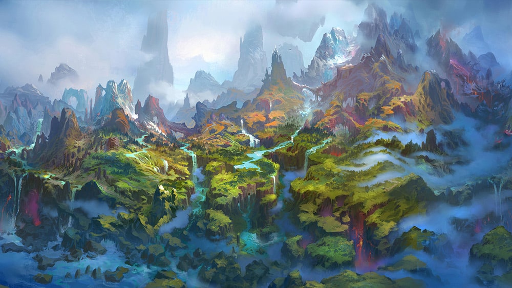 wow dragonflight islas dragon arte