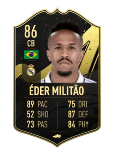 Eder Militao FUT23 TOTW4 prediccion