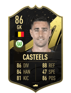 Koen Casteels FUT23 TOTW4 prediccion 1