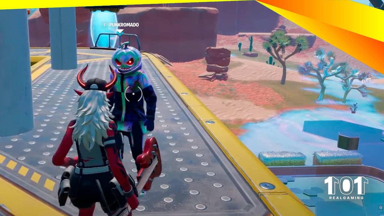 Ubicación de Punkromado en Fortnite