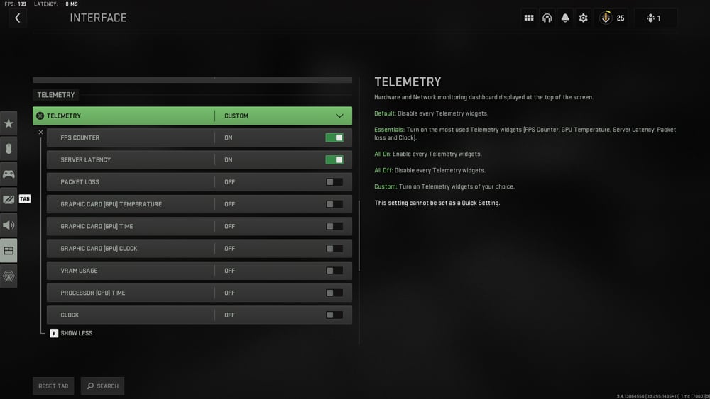 modern warfare 2 activar contador fps 2