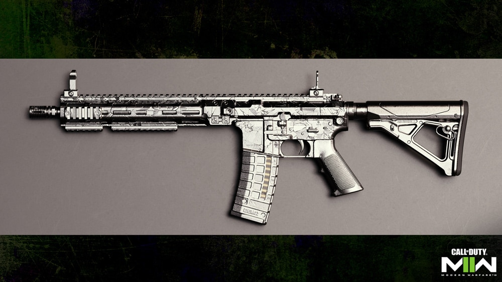 modern warfare 2 camuflaje platino m4
