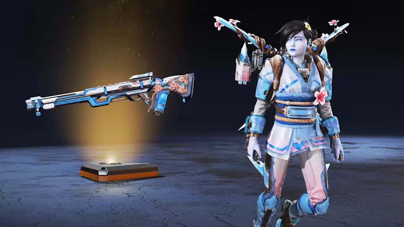 apex legends evento wintertide skin valkyrie