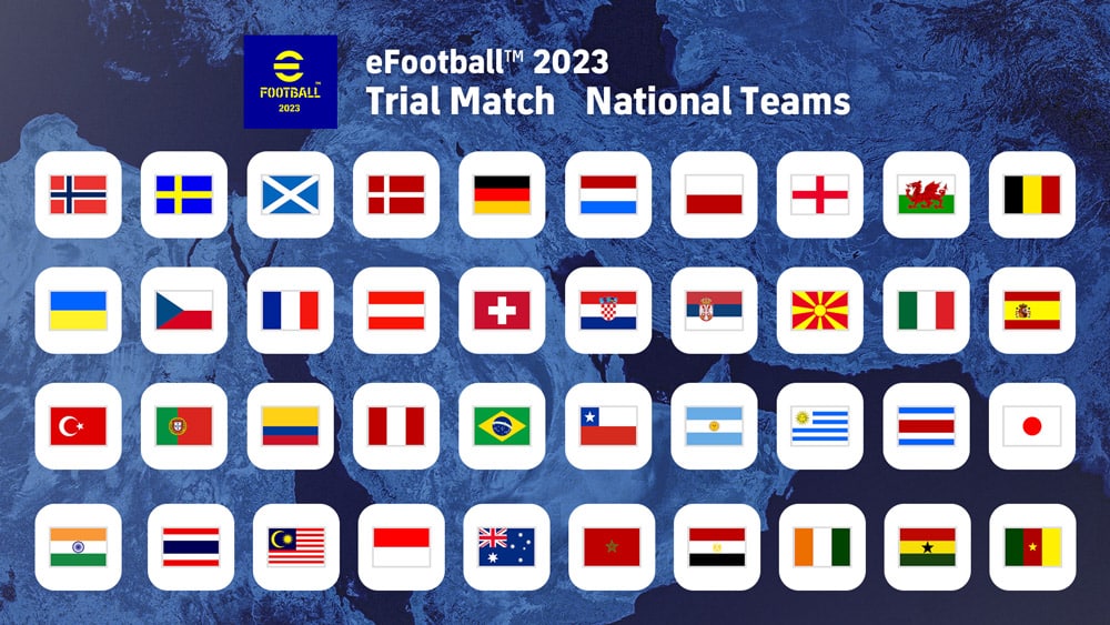 efootball 2023 temporada 2 selecciones nacionales