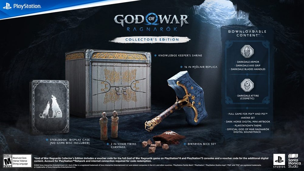 god of war ragnarok edicion coleccionista