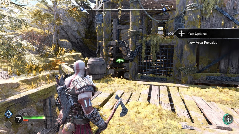 gow ragnarok cuervos althjof rig ubicacion