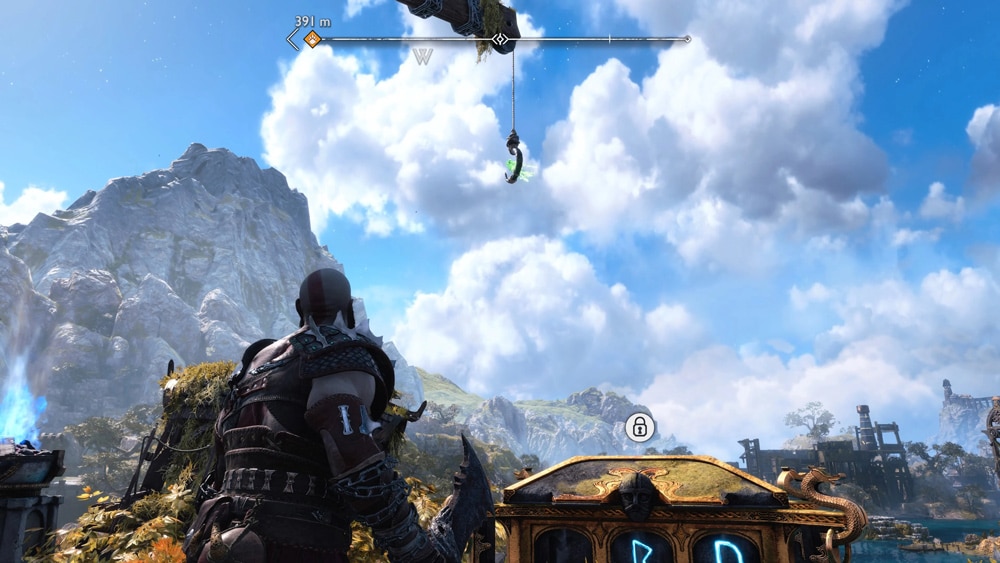 gow ragnarok cuervos bay of bounty ubicacion