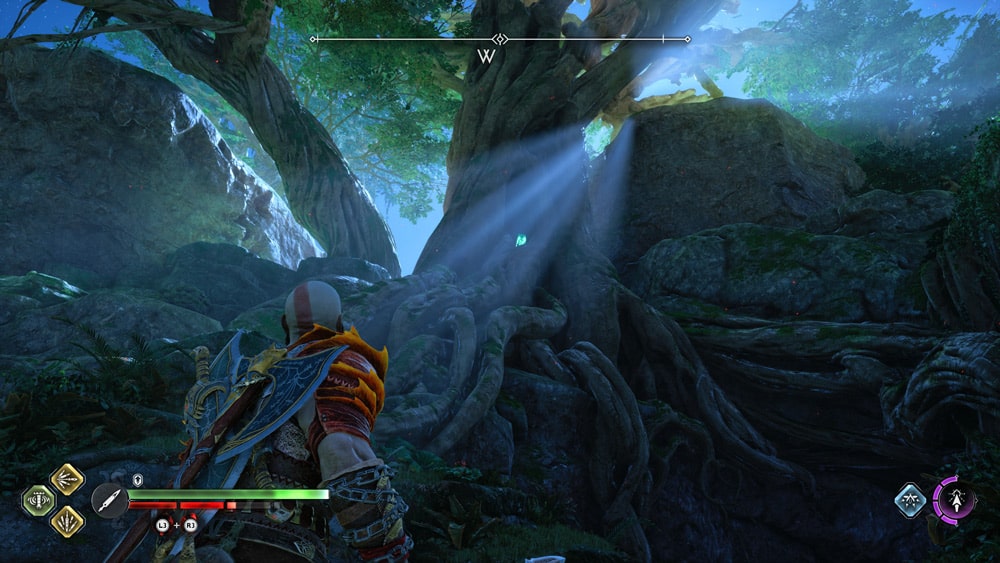 gow ragnarok cuervos eastern barri woods ubicacion