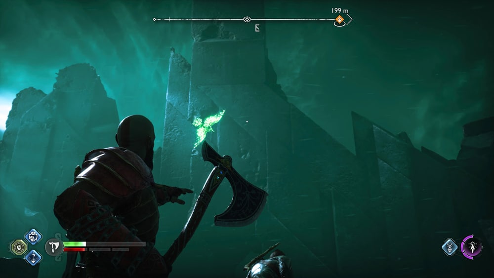 gow ragnarok cuervos helgrind ubicacion