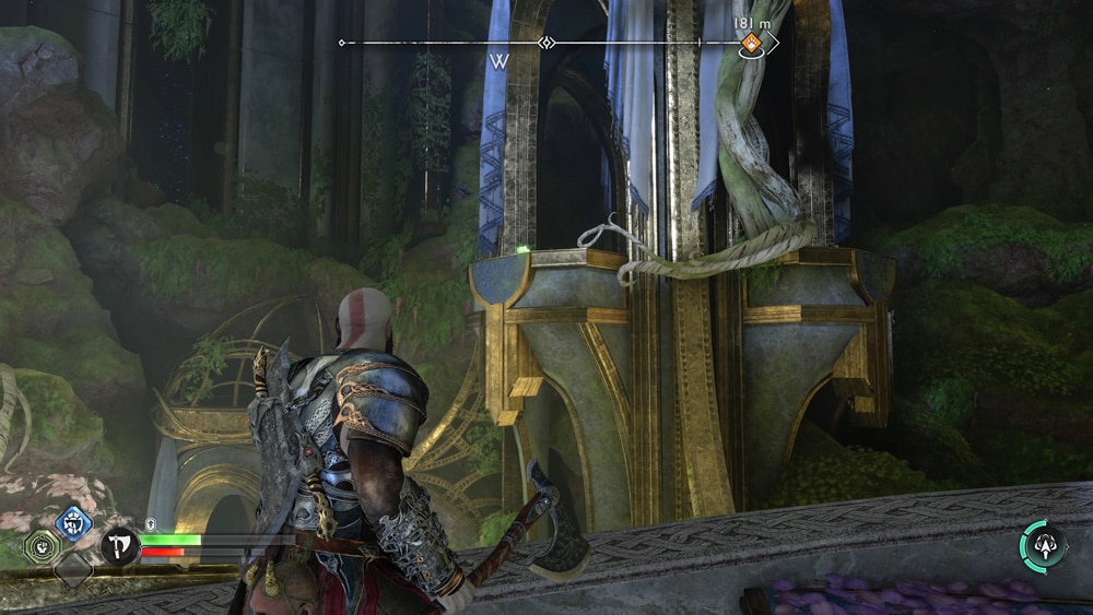 gow ragnarok cuervos temple of light ubicacion