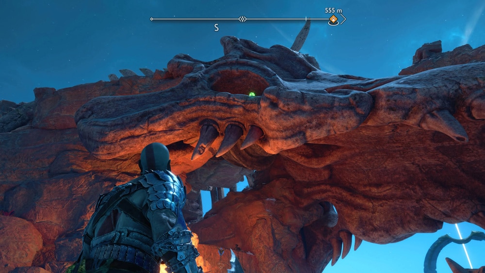 gow ragnarok cuervos the barrens ubicacion