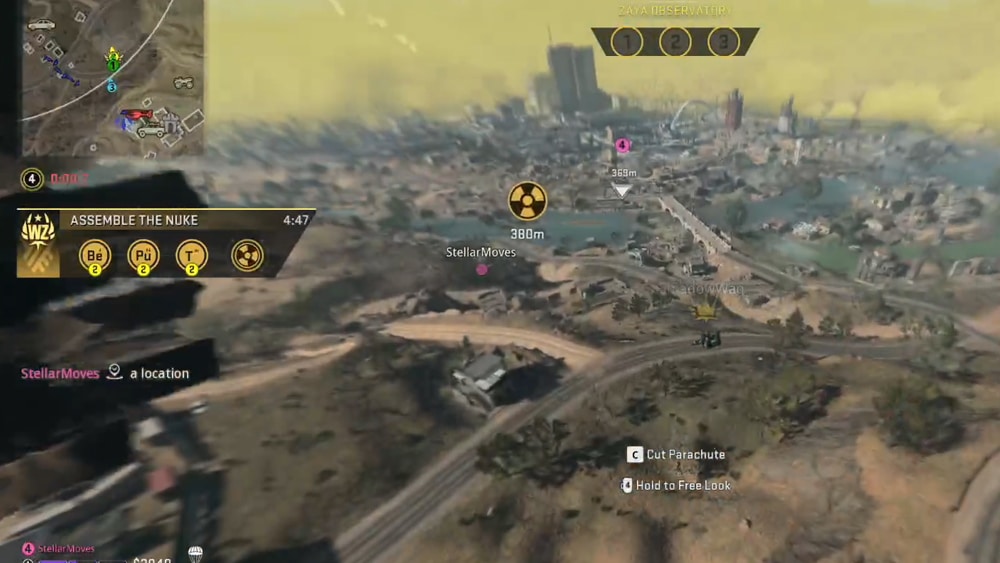 warzone 2 primera nuke paso 7