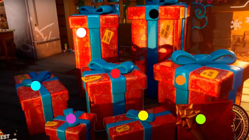 regalos dentro fortnite