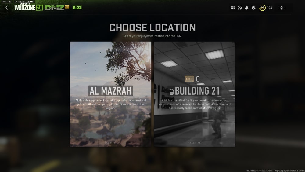 warzone 2 dmz seleccionar edificio 21