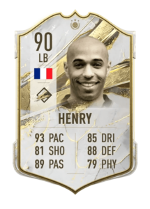 Henry IF prediccion FUT23 icono realidad alternativa