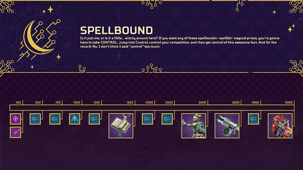 apex legends spellbound registro de recompensas