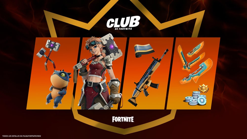 club de fortnite febrero 2023 recompensas