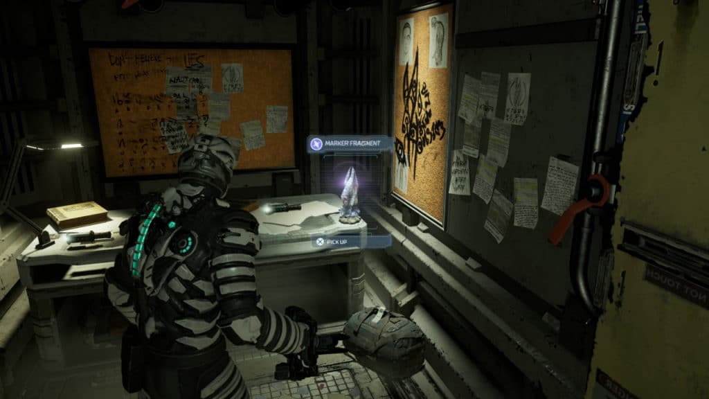 dead space remake fragmento 2 objeto