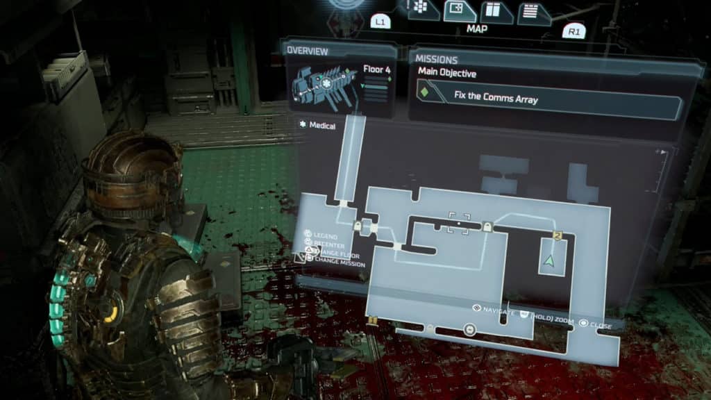 dead space remake line gun ubicacion camino