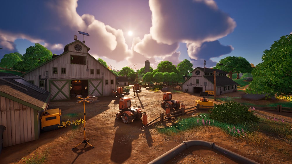 fortnite captura granja capitulo 4 ray tracing