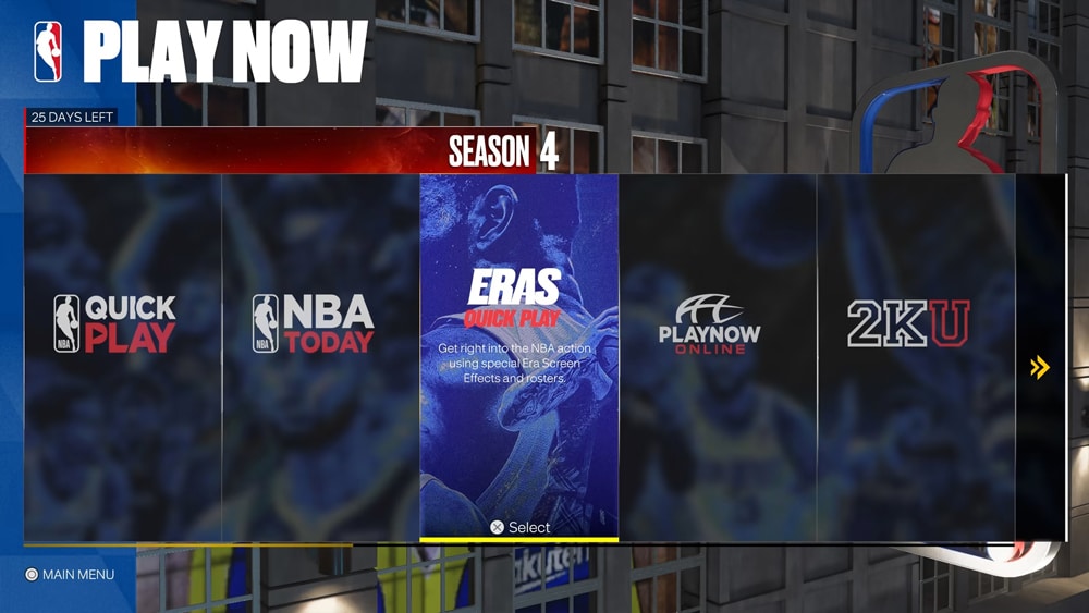 nba 2k23 temporada 4 nuevo modo eras