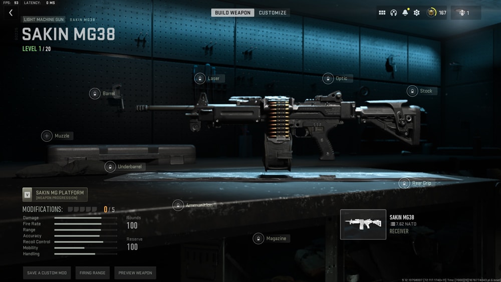 modern warfare 2 warzone 2 skin mg38 crear clase