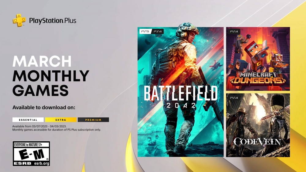 playstation plus marzo 2023 juegos revelados