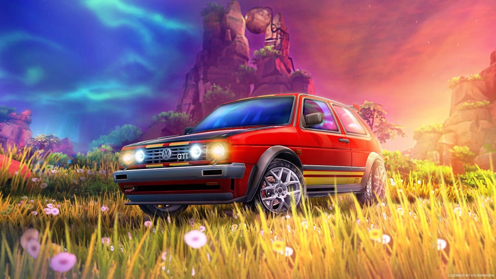 rocket league Volkswagen Golf II GTI